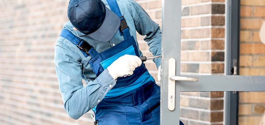 Pivot Storefront Door Locks Installation in Colton, California