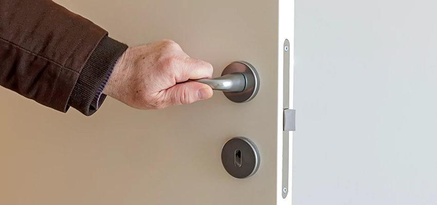 Restroom Locks Privacy Bolt Installation in Colton, California